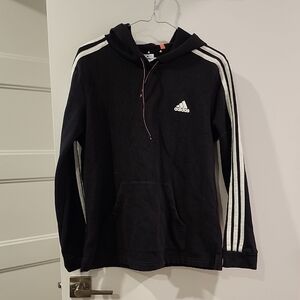 P2P 20.5" Adidas Black Pullover with White Accents